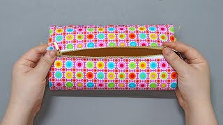 Sewing Cute Pencil Case For Kids 💟 Sewing Gift Ideas