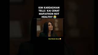 🔴KIM KARDASHIAN TELLS KAI CENAT 24/7 STREAMING MAFIATHON IS NOT HEALTHY 🤣 #kardashian #kaicenat