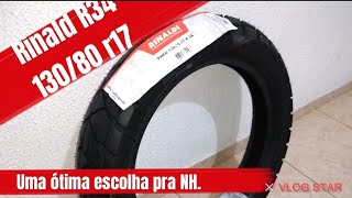 Rinald R34, Talvez o melhor Pneu traseiro para NH190! (Em termos de Custo benefício).