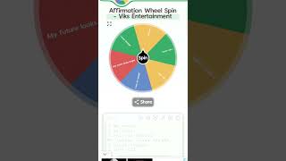 Affirmation Wheel Spin 49