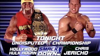 Hulk Hogan VS Chris Jericho @WWE Smackdown Undisputed Championship Match