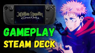 Jujutsu Kaisen Cursed Clash Gameplay Steam Deck