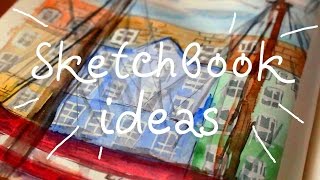 Sketchbook ideas | Speed Painting | Идеи для скетчбука