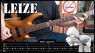 LEIZE - Buscando... mirando 🔎 (BASS TABS) [lyrics + PDF]