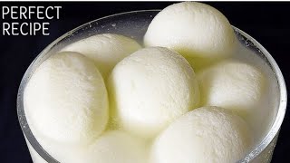 सिर्फ दूध और चीनी से बनाये बाजार जैसे रसगुल्ला | Chena Rasgulla Recipe | Rasgulla Recipe | रसगुल्ले