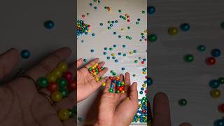 ❤️🌈Amazing colourful beads reverse ASMR short,asmr shorts, asmr YouTube, asmr beads,Dominogirl asmr