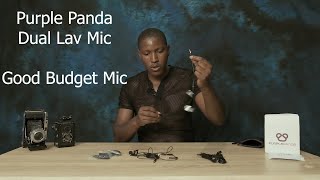 Purple Panda Dual Lavalier / Lapel Mic Kit Unboxing & Testing - Good Budget Mic