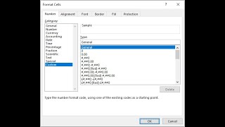 Custom Number Format