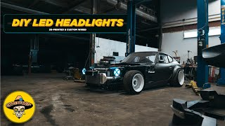 240-Z 3D Printed LED Headlights | (EP #73)