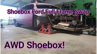 1951 Ford Shoebox Full Frame Swap To 2010 Ford Taurus #FullFrameSwap #1951FordShoebox