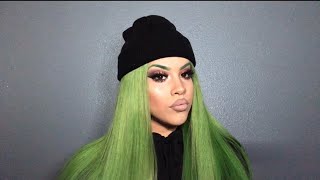 Dying wig green in 15 minutes! | YSwigs