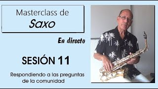 Masterclass de saxo nº 11 : cómo improvisar.