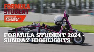 Formula Student 2024 - Sunday Highlights