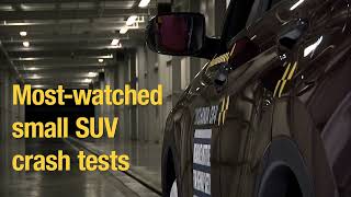 Most-watched small SUV IIHS crash tests