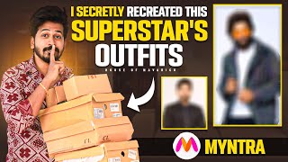 I Recreated a Superstar’s Look @myntra