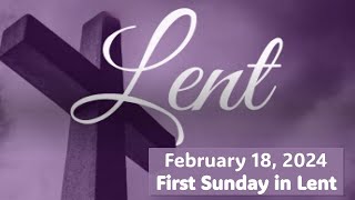 Lenten Services  | "Jesus Is the Way" | Rev. M. Quissico