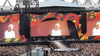 The Rolling Stones 60 tour opening tribute to Charlie