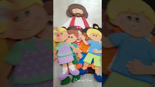 Ministério Infantil. Jesus com Crianças. #ministérioinfantil