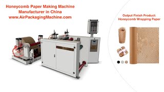 Honeycomb Paper Roll Making Machine Manufacturer