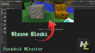 Jak zrobić własne blocki w MCreator 1.12.2?