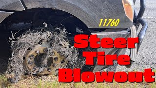 Steer Tire Blowout