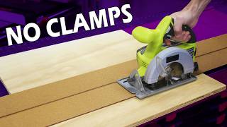 Simple DIY Track Saw for Beginners