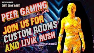 Peer Is Live Join Us For Custom Rooms Heavy wala Seen 🔥