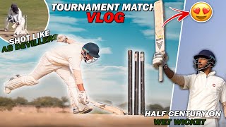 PLAYING Shots Like AB DEVILLERS 😍|| Open TOURNAMENT Quarter-Final Match 🏏