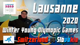 The atmosphere | Ice Hockey | Switzerland vs Slovakia | Lausanne 2020 | 瑞士 vs 斯洛伐克 | 冰球 | 冬季奧運會嘅氣氛好正