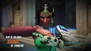 Overwatch 2 Symmetra Doing what she does best