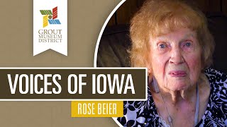 Voices Of Iowa: Rose Beier