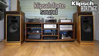 klipsch forte SOUND