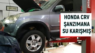 HONDA CRV OTOMATİK ŞANZIMANA SU KARIŞMIŞ ÇÖZÜMÜ VE MALİYETİ