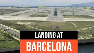 X-Plane 12 - Wizz Air A321 CEO Landing at Barcelona on Vatsim