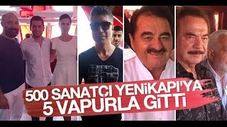 İşte Yenikapı Mitingine Katılan Ünlüler.Video Haber