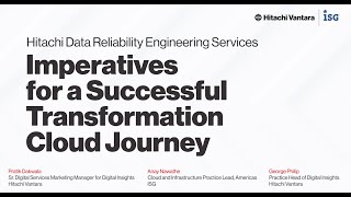 Data Reliability Engineering: An Imperative for Cloud Transformation