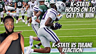 Reaction To Kansas State Wildcats vs Tulane Green Wave | Full Game Highlights | CFB 2024 Highlights