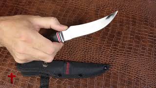 UNBOXING: Classic Hunting Knife with Wood Handle Grand Way FB 604