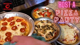 Homemade PAN PIZZA | PIZZA PARTY!