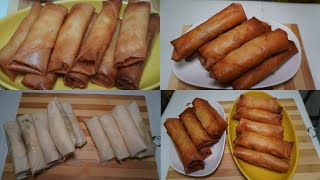 Chicken Spring Roll | Cheese Spring Roll | Quick & Easy Home Recipe