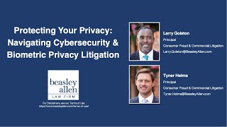 Protecting Your Privacy: Navigating Cybersecurity and Biometric Privacy Litigation