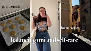 a few days in my life||balancing university and self-care☁️