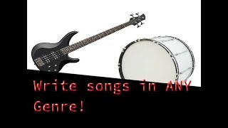 How to write a song in ANY genre!