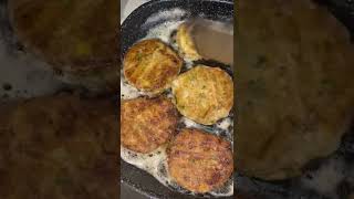 Yummy aloo daal & chicken kabab 🥔🍗