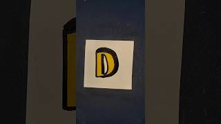 "D" Is this the first letter of your Name? If yes Pls. Leave a 👍  #shortsvideo  #shorts #alphabet