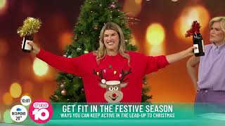 How to stay fit during the Christmas festive season | STUDIO 10 segment