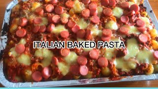 Quick and Easy Italian Baked Pasta Recipe : ruru’s kitchen