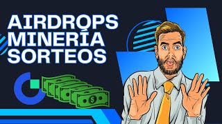 Los AIRDROPS no paran en GATE.IO - Gana CRIPTOMONEDAS cada día de manera pasiva