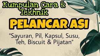 Cara-Cara & Tekhnik MELANCARKAN ASI-Persiapan ASI yang TEPAT