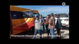 DISHUB Kota P. Raya Memberikan layanan Antar Jemput Masyarakat Dalam Program Vaksinasi Nasional